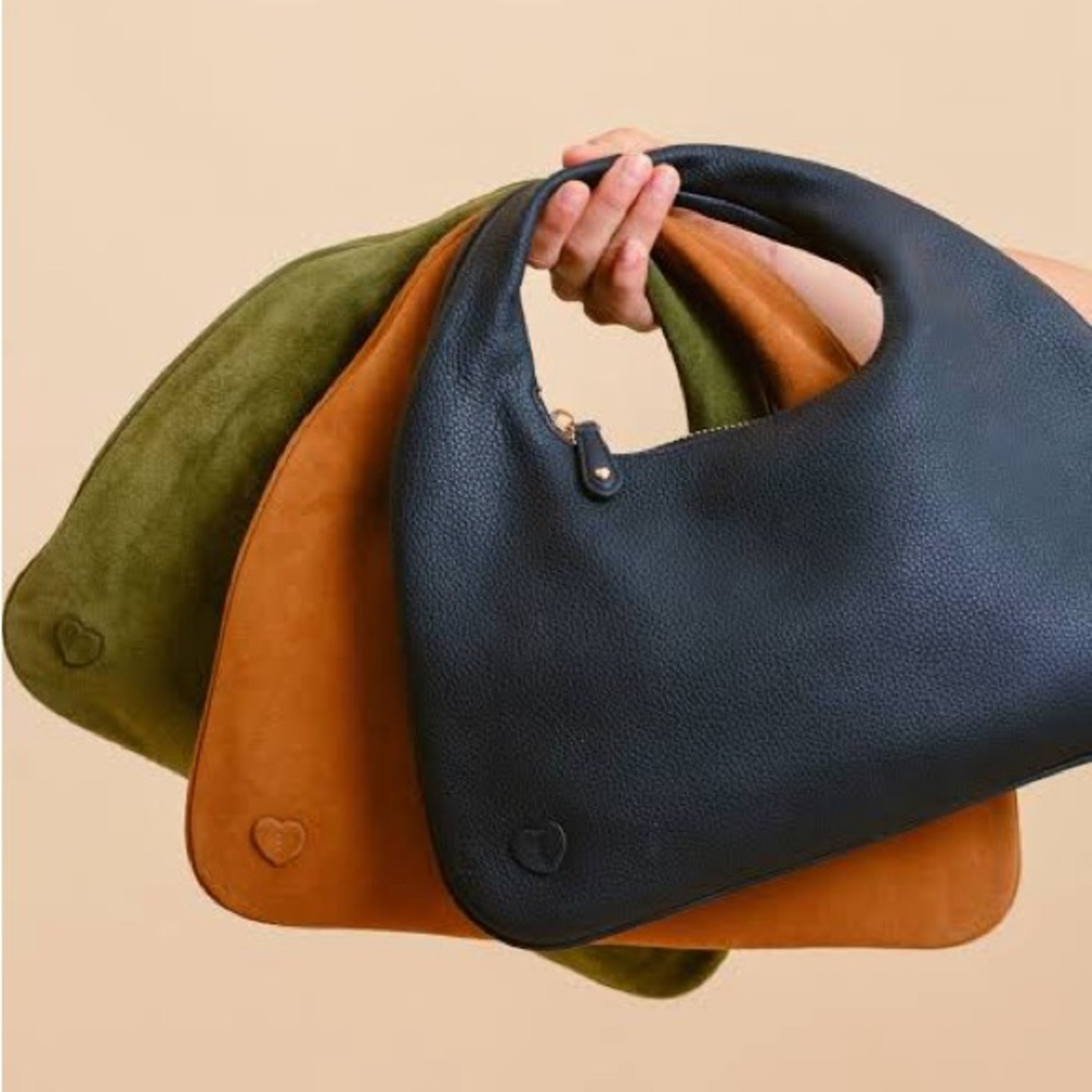 Stoney Clover Lane Fairport Shoulder Bag Olive Green